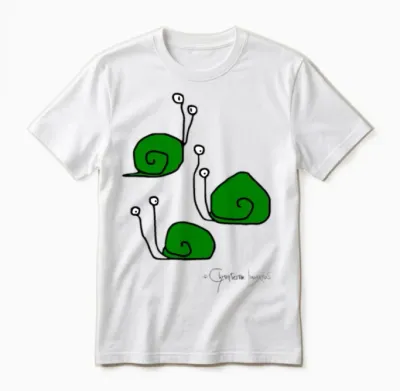 Snailmeeting - Cochleae Conventus Unisex T-Shirt - White