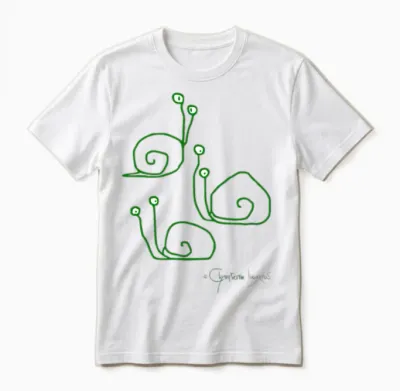 Snailmeeting © Chyropterum Innoxius Unisex T-Shirt - White