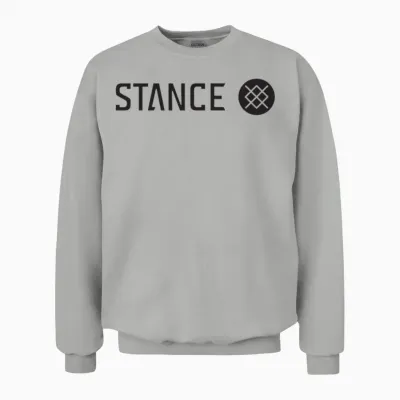 Stance Logo Unisex Sweatshirt - Ash