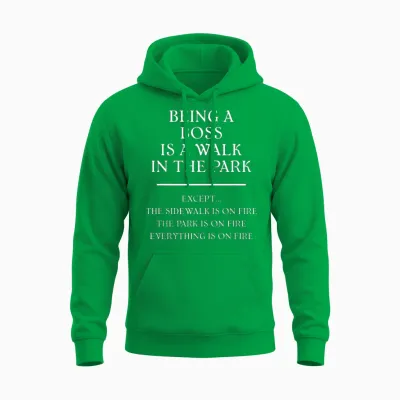 Funny Manager's Day, Manager's Birthday, or Manage Unisex Hoodie - Irish Green