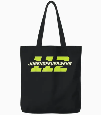 Feuerwehr Jugend Kinderfeuerwehr Jugendfeuerwehr Tote Bags - Black
