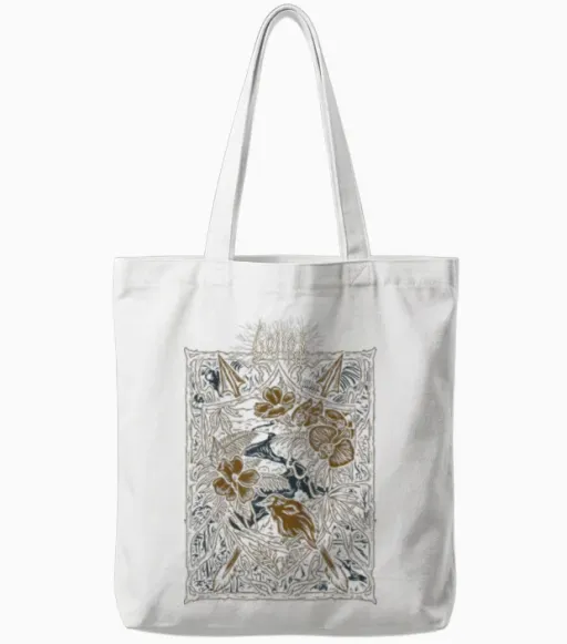 Gojira Arrows Tote Bags - White