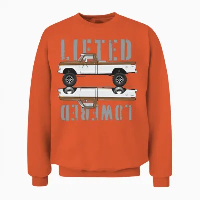 351 V8 Sequoia Brown Unisex Sweatshirt - Orange
