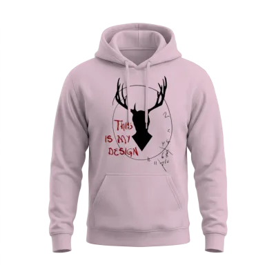Hannibal - This Is My Des Unisex Hoodie - Light Pink