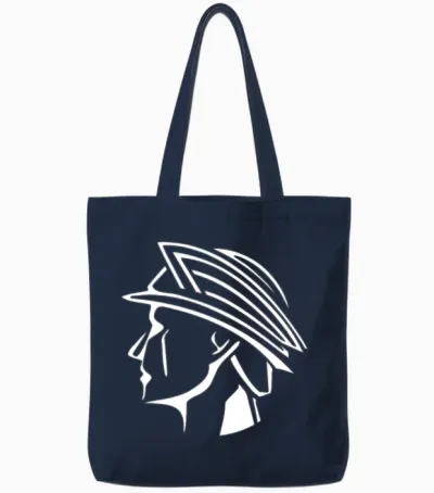 2003 2004 Mercury Marauder Logos Tote Bags - Navy
