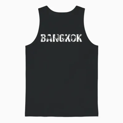 Palmiers De Bangkok Thaïlande Unisex Tank Top - Black