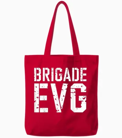 Evg Men's Brigade Evg Fancy Dress Party Boy Life Tote Bags - Red