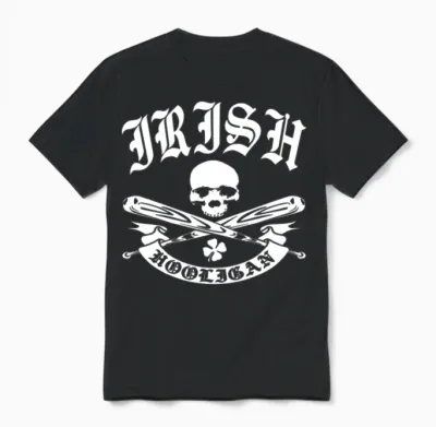 Irish Hooligan Unisex T-Shirt - Black