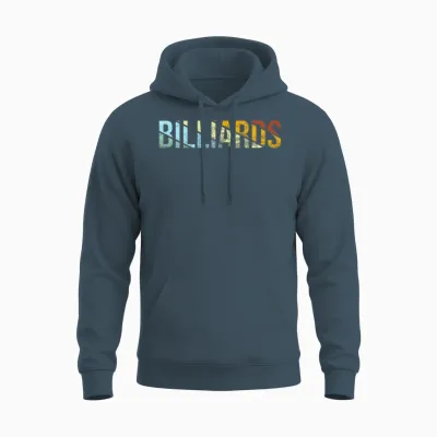 Billiards Retro Unisex Hoodie - Dark Heather