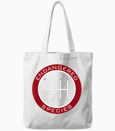 Car Guy, Mechanic, Endangered Species, Manual Shifter Tote Bags - White