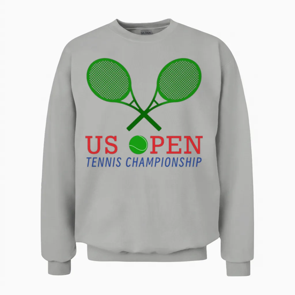 Tennis - Tennis Championship - Tennis Tournament Unisex Sweatshirt in Ash