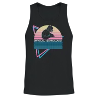 Surgical Technologist Retro Unisex Tank Top - Black – 2
