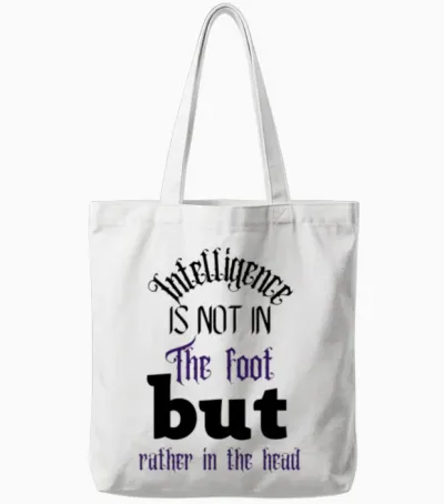 Funny Gift Idea Tote Bags - White