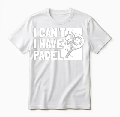 Padel No Puedo Tengo Padel Unisex T-Shirt - White