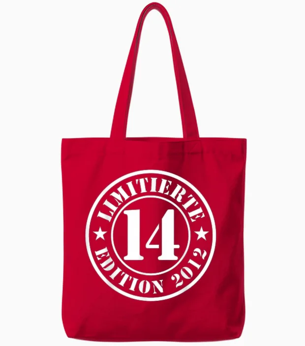 14. Geburtstag Junge Mädchen Limited Edition 2012 Jahre Tote Bags in Red