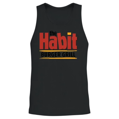 The Habit Burger Grill Unisex Tank Top - Black