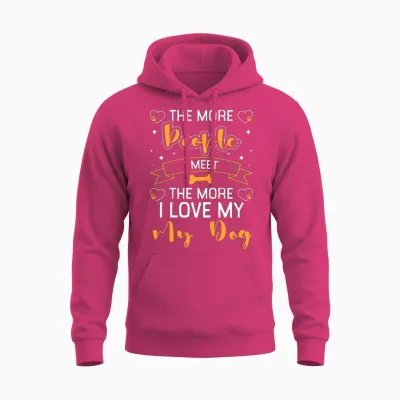 Dog Lover Dog Love Mistress Dog Breed Unisex Hoodie - Heliconia