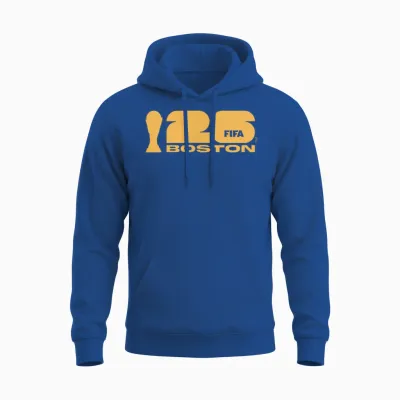 Poster De La Coupe Du Monde De La Fifa 26 à Boston Unisex Hoodie - Royal