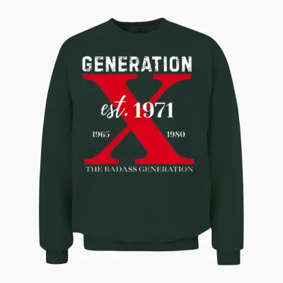 Génération X 1971 : Avant Que Vous Ne Soyez Tous Nés, Sissie, Skull Unisex Sweatshirt - Forest