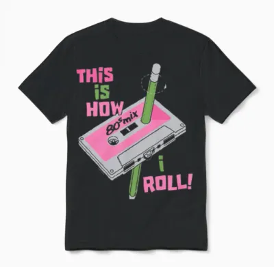 This Is How I Roll Unisex T-Shirt - Black
