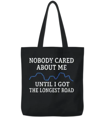 The Longest Road Funny Settlers Board Game Tote Bags - Black