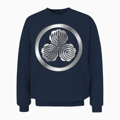 Shima Clan Kamon Unisex Sweatshirt - Navy
