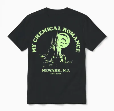 My Chemical Romance Haunted Castle Unisex T-Shirt - Black