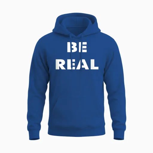 Be Real Mike Unisex Hoodie - Royal