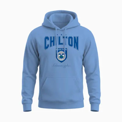 Gilmore Girls Chilton T-Shirt, Black, S Unisex Hoodie - Carolina Blue