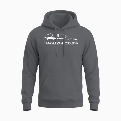 Mazda Cx-5 Suv Unisex Hoodie - Charcoal