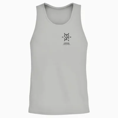 Star Trek Starfleet Academy Command Division Pocket Logo Unisex Tank Top - Ash