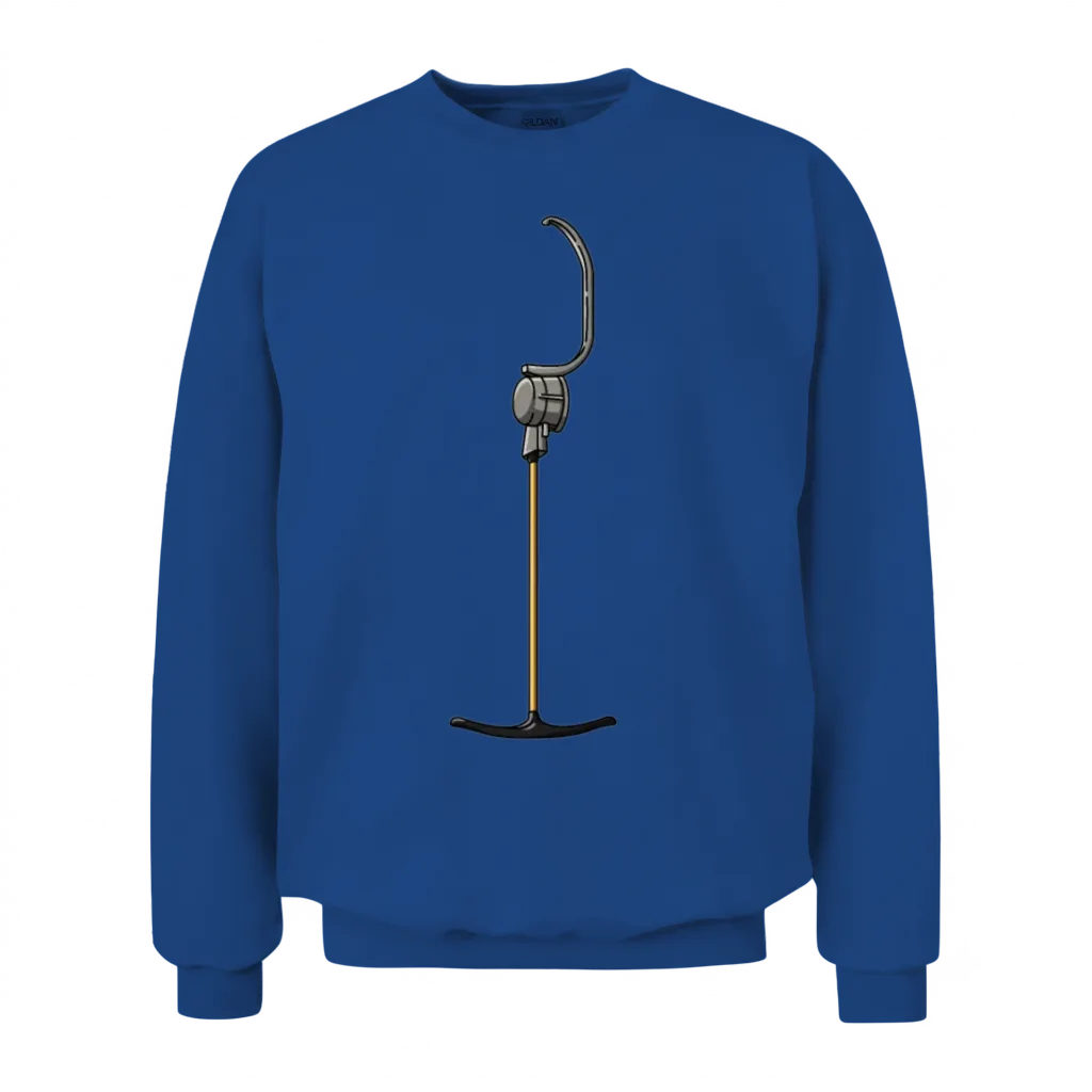 Anchor Lift T-Bar Lift Winter Ski Slope Skiing Unisex Sweatshirt - Royal