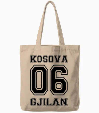 Kosovo Gjilan Albania Shirt Kosovo Gift Tote Bags - Natural