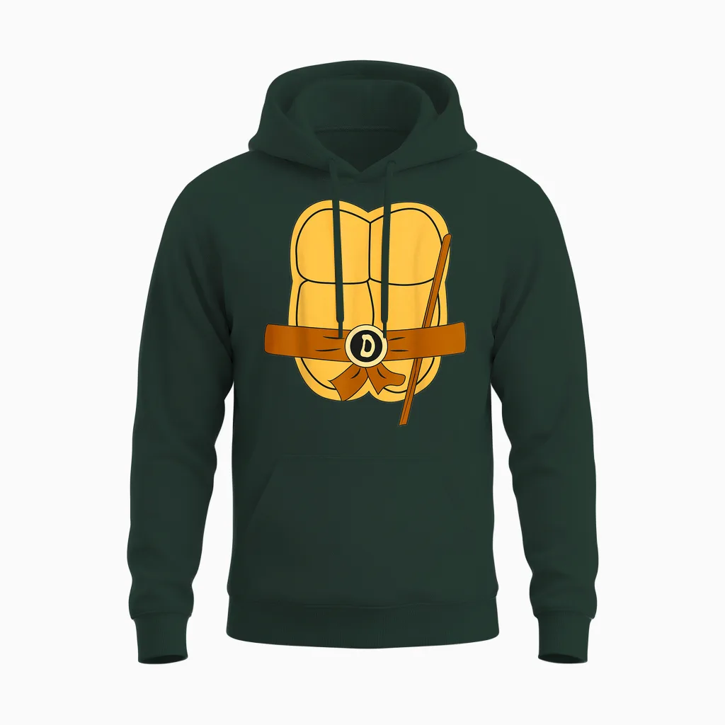 Donatello Easy Halloween Costume Unisex Hoodie in Forest