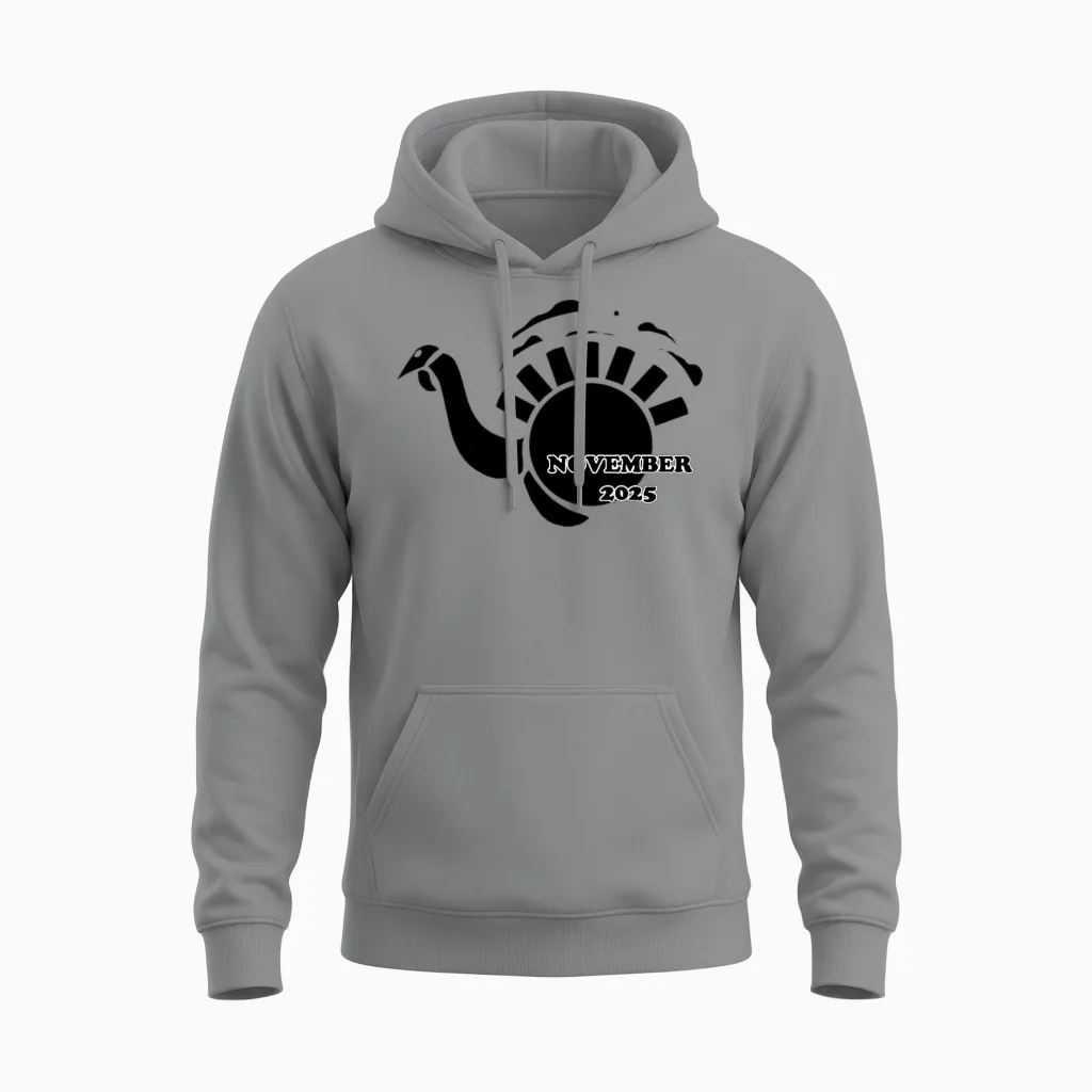 November 2025 Turkey Unisex Hoodie in Sport Grey