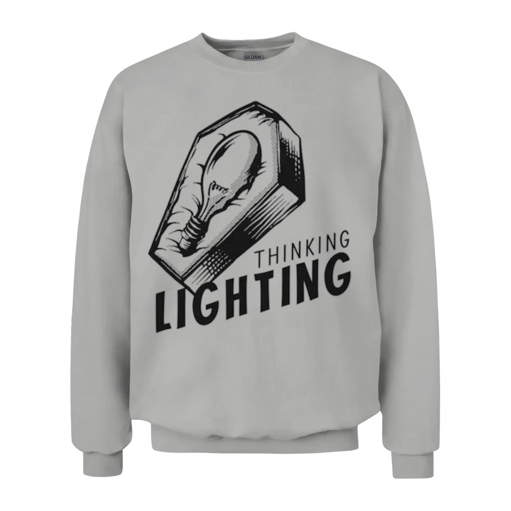 Lighting Dead Funny Unisex Sweatshirt - Ash