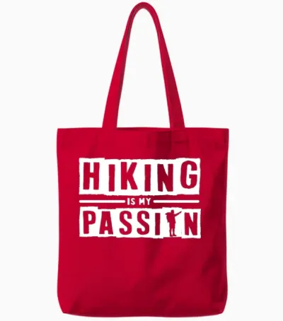 Hiking Tote Bags - Red