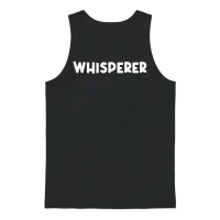 A Funny Whisperer Unisex Tank Top - Black – 1