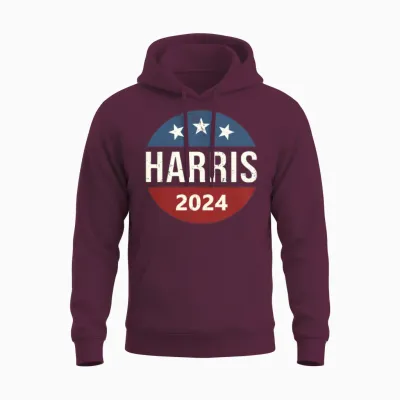 Kamala Harris 2024 Unisex Hoodie - Maroon