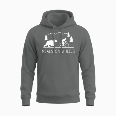 Meals on Wheels Unisex Hoodie - Graphite Heather