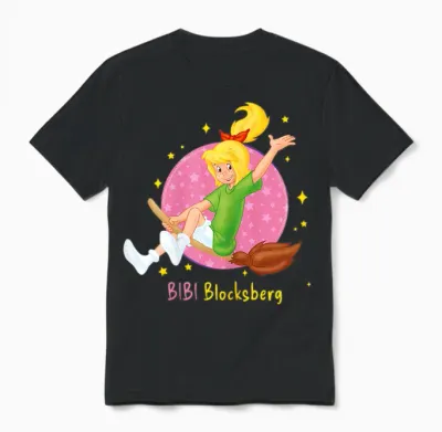 Bibi Blocksberg - Klassiker Original Unisex T-Shirt - Black