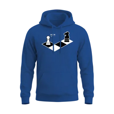 Funny Chess Shirt Chess Player Gift Unisex Hoodie - Royal