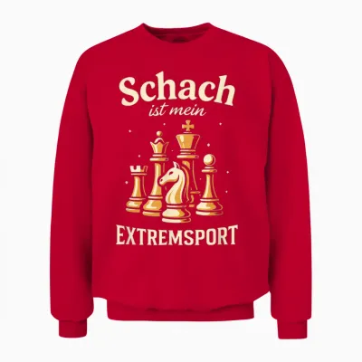 Schach Ist Mein Extremsport - Schachsport Unisex Sweatshirt - Red