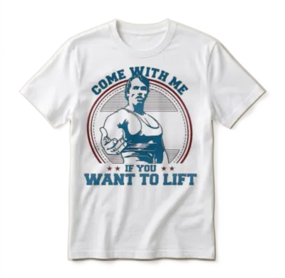 Arnold Schwarzenegger Unisex T-Shirt - White