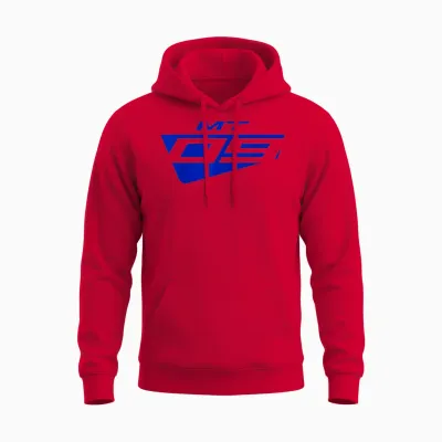 Mt-09 Sport Bike Motorcycle Unisex Hoodie - Red