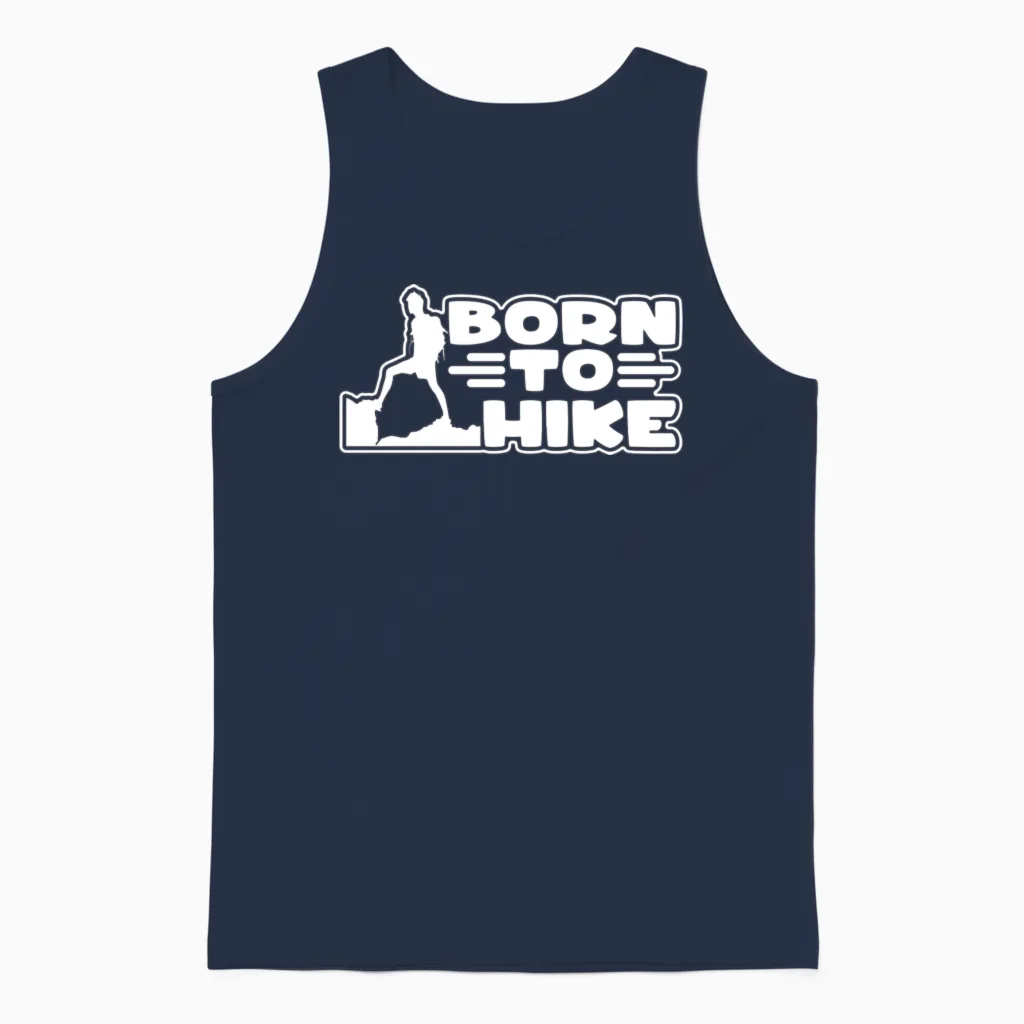 Hiking Rock Climbing - & Outdoors Unisex Tank Top in Navy