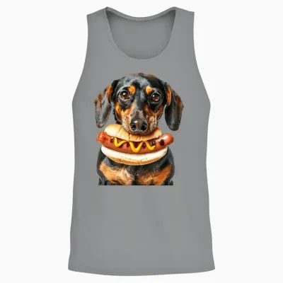 Dog Unisex Tank Top - Sport Grey