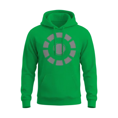 Arc Reactor Unisex Hoodie - Irish Green