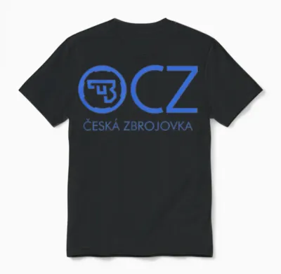 Cz Logo Unisex T-Shirt - Black