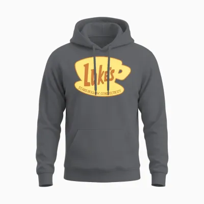 Luke's Diner Logo Unisex Hoodie - Charcoal